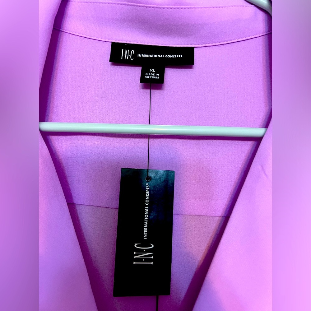Lilac Colored Blouse.